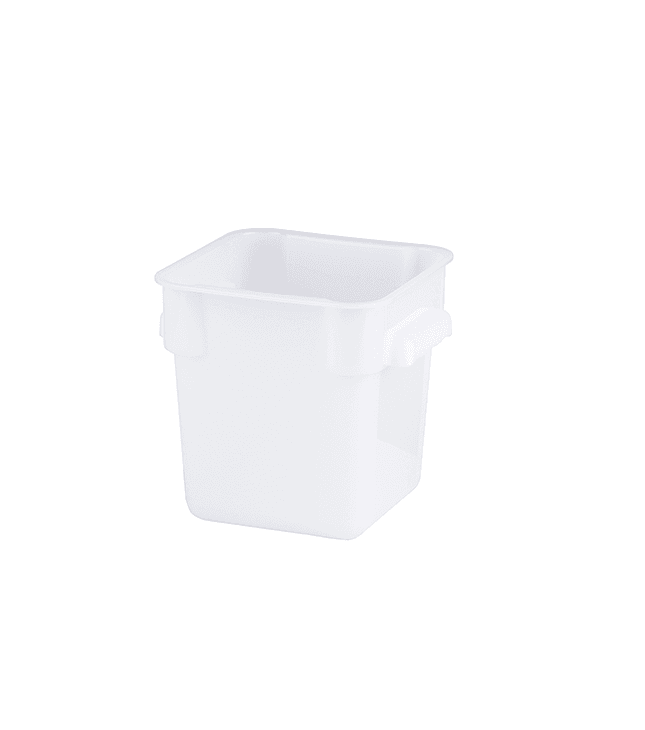 حافظة طعام بلاستيك سعة 12 لتر لون أبيض جيوينز Jiwins Plastic Food Storage Container
