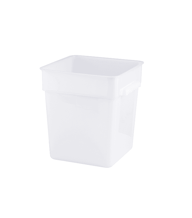 علبةة طعام بلاستيك سعة 18 لتر لون أبيض جيوينز Jiwins Plastic Food Storage Container