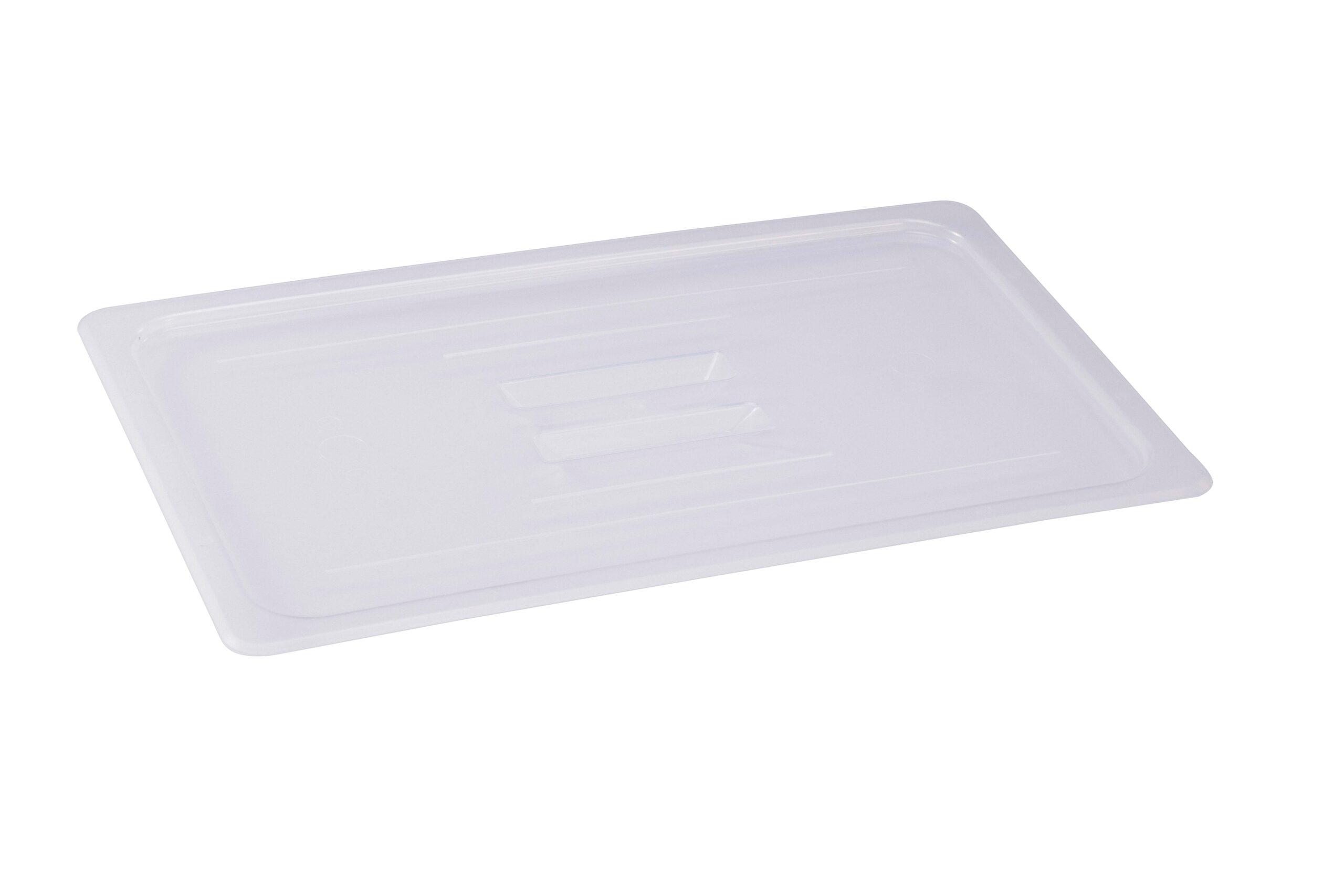 غطاء بلاستيك لعلبة طعام قياس 1/1 لون أبيض جيوينز Jiwins Plastic Lid with Handle