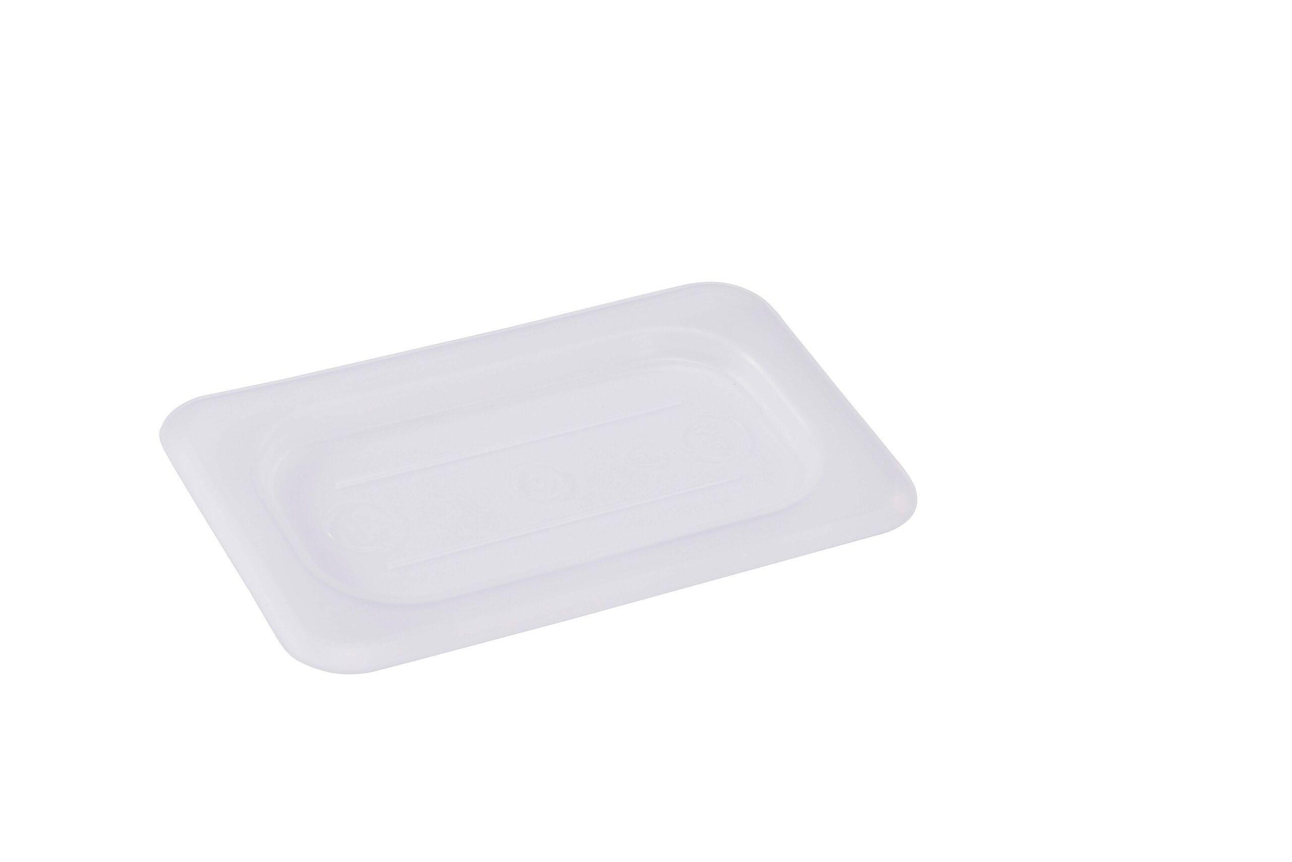 غطاء بلاستيك لحافظة طعام قياس 1/4 لون أبيض جيوينز Jiwins Plastic Lid with White Handle