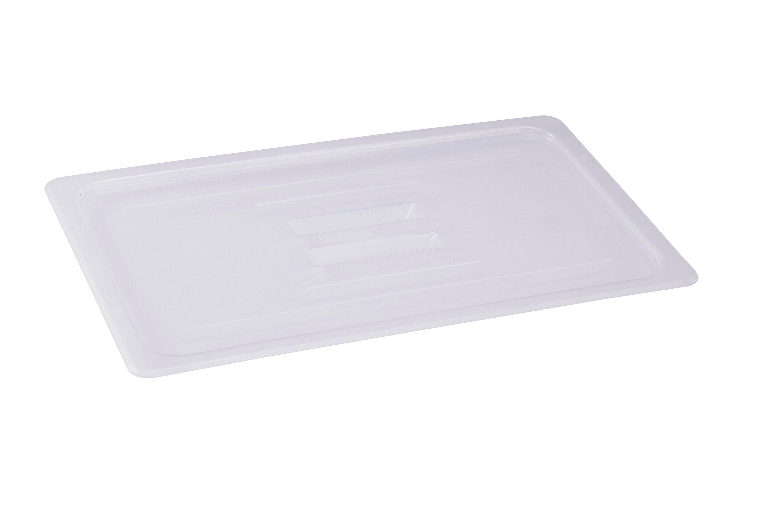 غطاء بلاستيك لحافظة طعام قياس 1/9 لون أبيض جيوينز Jiwins Plastic Lid with White Handle