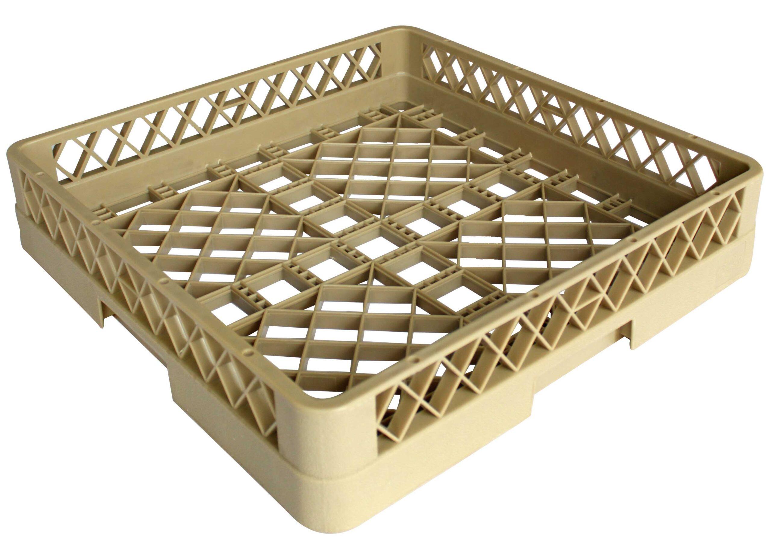 Jiwins Plastic Open Rack Empty Beige