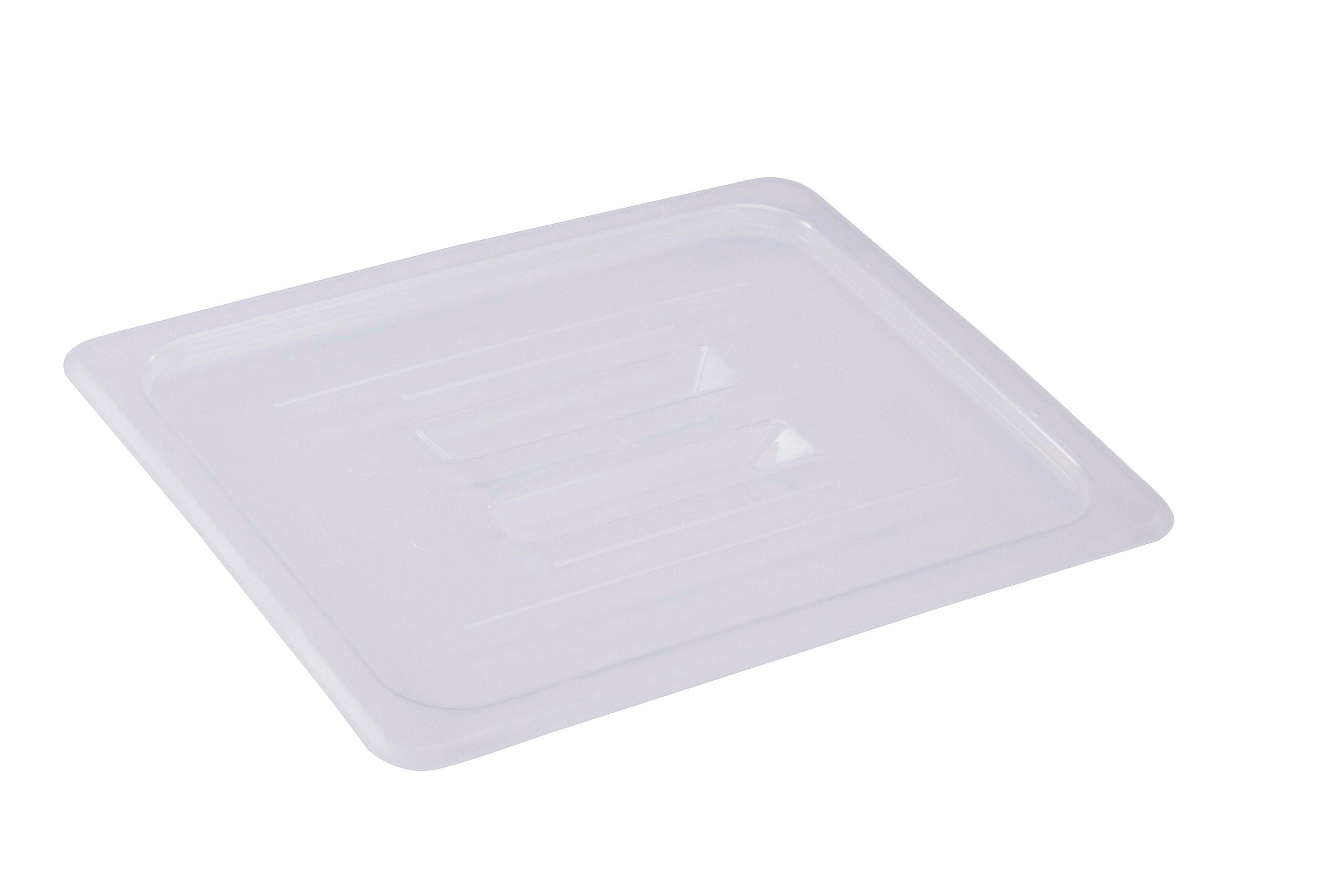 غطاء بلاستيك لعلبة طعام قياس 1/2 لون أبيض جيوينز Jiwins Plastic white Lid White Handle