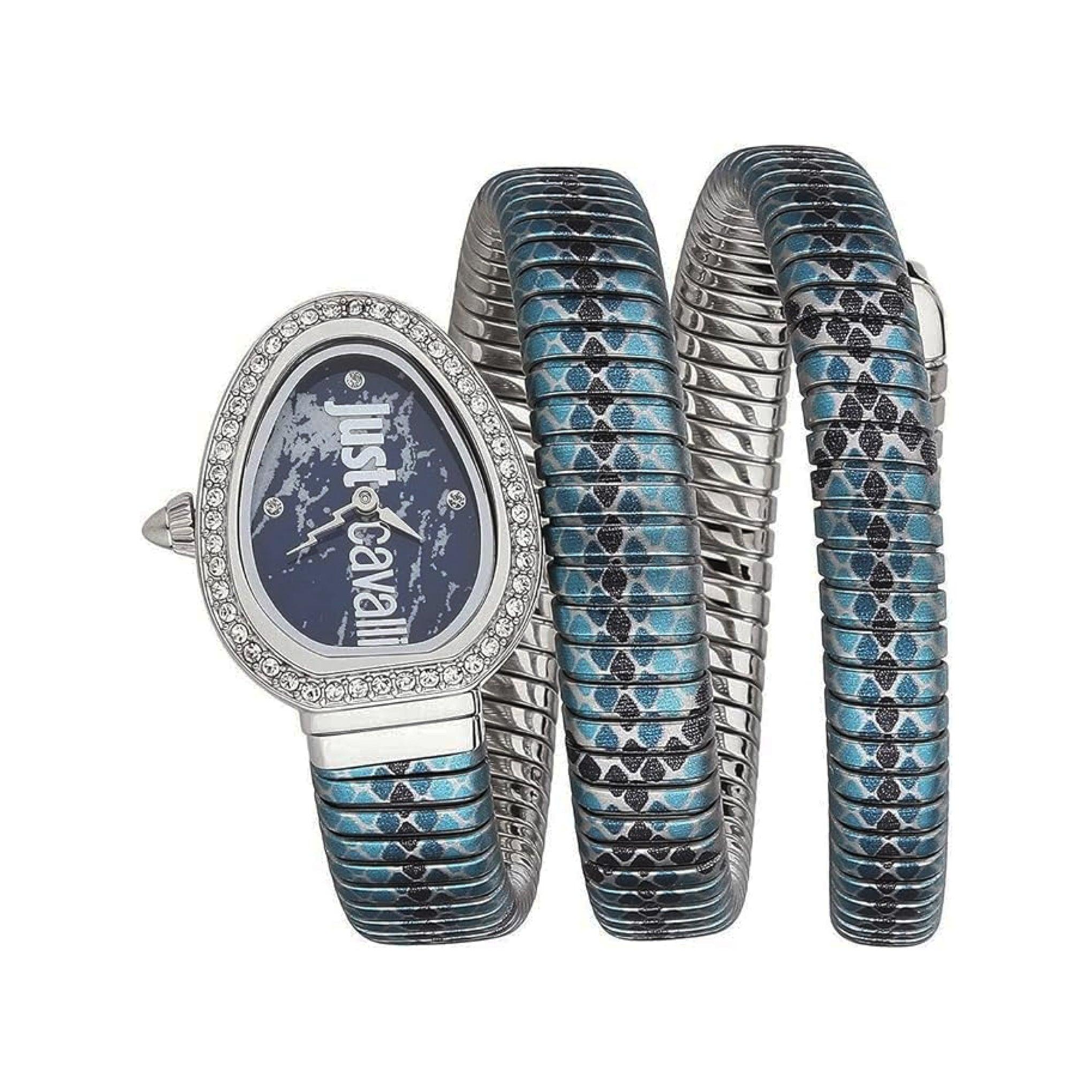 Just Cavalli Women's Signature Snake Quartz Watch - Jc1l163m0225