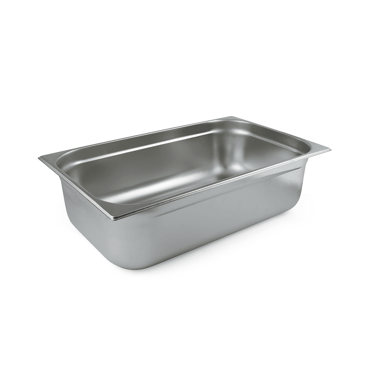 Kayalar Stainless Steel Gastronorm Container GN 1/1-150 mm Silver Stainless Steel