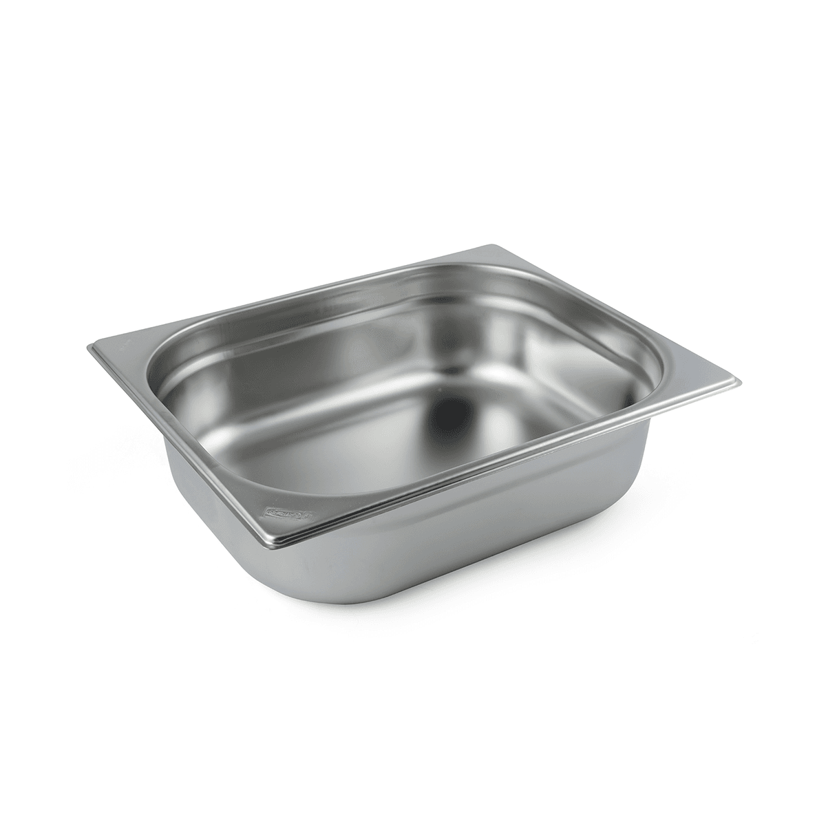 حاوية طعام معدن قياس GN 1/2 وعمق 100 مم كايلر Kayalar Stainless Steel Gastronorm Container