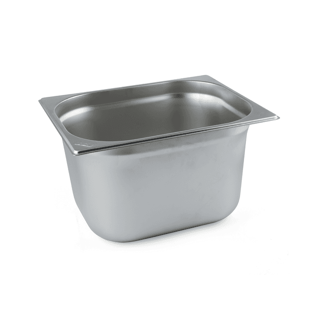 Kayalar Stainless Steel Gastronorm Container GN 1/2-200 mm Silver Stainless Steel - SW1hZ2U6MTg0ODI1Mw==