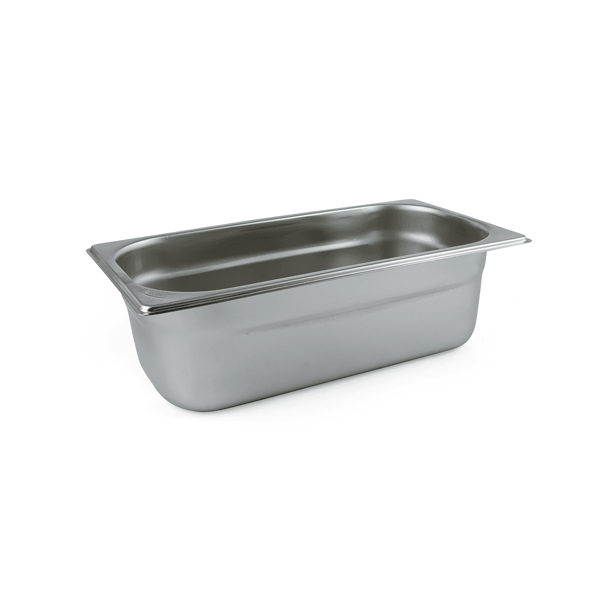 حافظة طعام معدن قياس GN 1/3 وعمق 100 مم كايلر Kayalar Stainless Steel Gastronorm Container