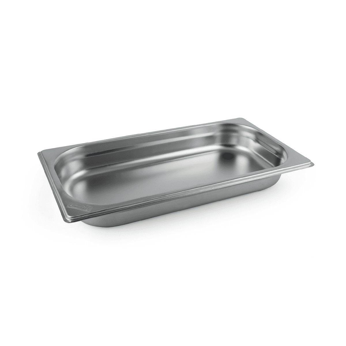 حافظة طعام معدن قياس GN 1/3 وعمق 40 مم كايلر Kayalar Stainless Steel Gastronorm Container