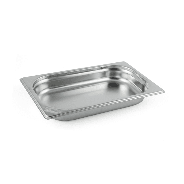 حافظة طعام معدن قياس GN 1/4 وعمق 40 مم كايلر Kayalar Stainless Steel Gastronorm Container - SW1hZ2U6MTg0ODI2Ng==