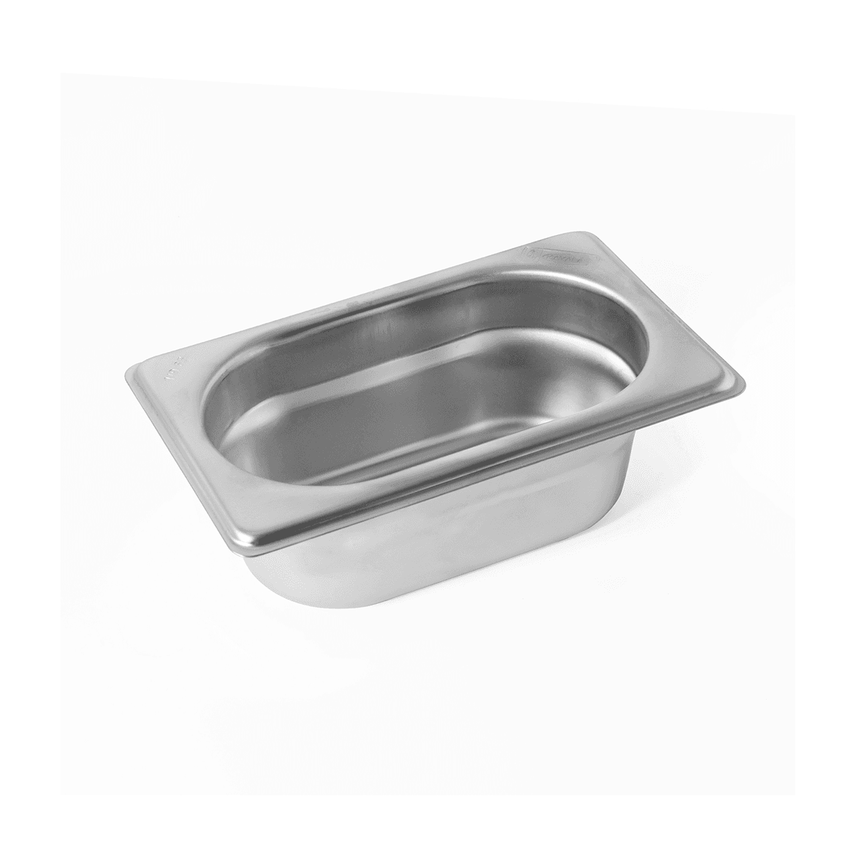 Kayalar Stainless Steel Gastronorm Container GN 1/9-65 mm Silver Stainless Steel