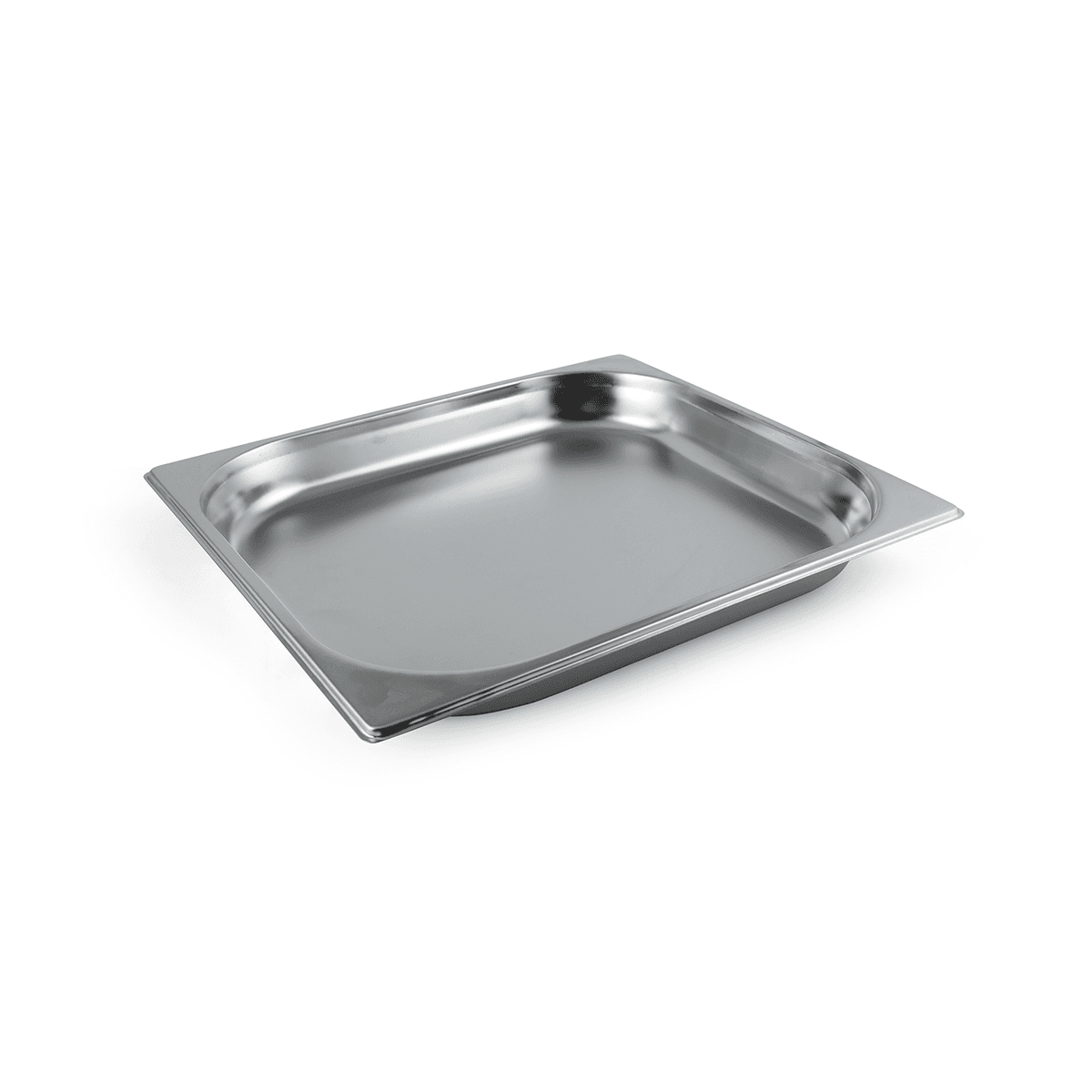 حافظة طعام معدن قياس GN 2/3 وعمق 40 مم كايلر Kayalar Stainless Steel Gastronorm Container