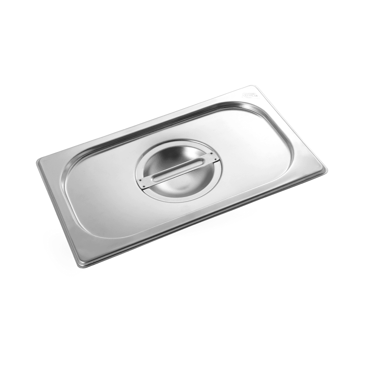 Kayalar Stainless Steel Gastronorm Container GN Lid 1/2 Silver Stainless Steel