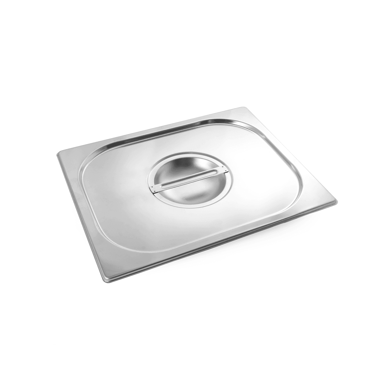 Kayalar Stainless Steel Gastronorm Container GN Lid 2/3 Silver Stainless Steel