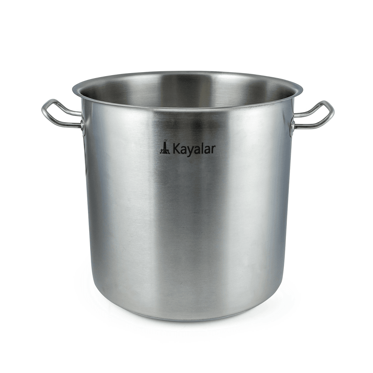 طنجرة ستانلس ستيل من دون غطاء 69 لتر كايلر Kayalar Stainless Steel Stew Pot Deep with Out Lid