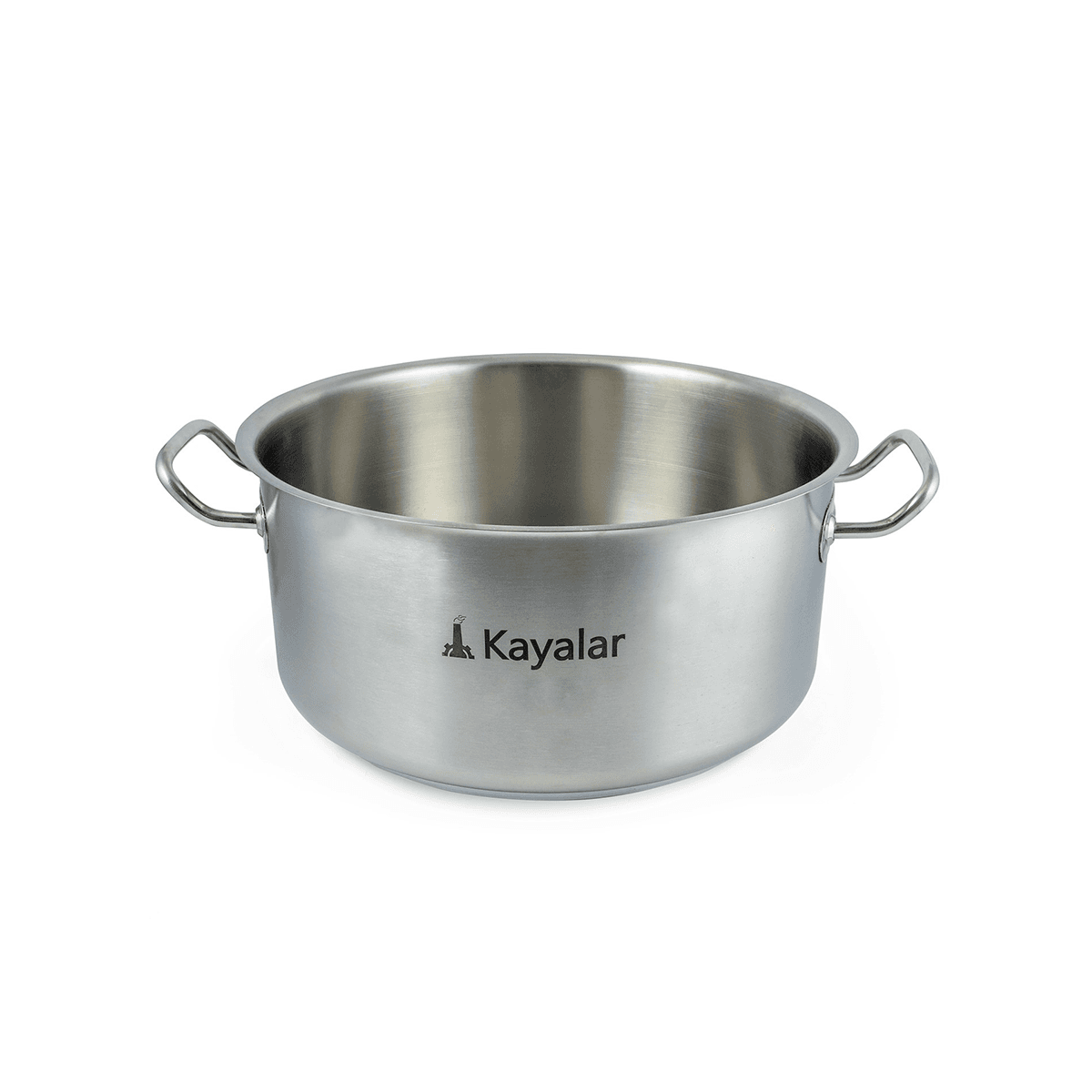 طنجرة ستانلس ستيل بمقبضين 1.6 لتر كايلر Kayalar Stainless Steel Stew Pot Sha Literow with Out Lid