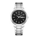 ساعة يد رجالية فضية كينيث سكوت Kenneth Scott Men's Analog Watch - SW1hZ2U6MTgzNzE4Nw==