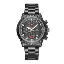 Kenneth Scott Men's Black Dial Chronograph Watch - K22102-Bbbb - SW1hZ2U6MTgzMzM3Nw==