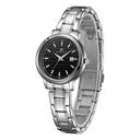 ساعة يد نسائية فضية بحزام معدني مقاوم للصدأ كينيث سكوت Kenneth Scott Women's Analog Watch - SW1hZ2U6MTgzNTcxNg==