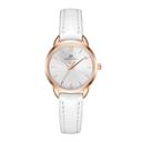 ساعة يد نسائية ذهبية بحزام من الجلد الطبيعي كينيث سكوت Kenneth Scott Women's Analog Watch - SW1hZ2U6MTgzNTczOQ==