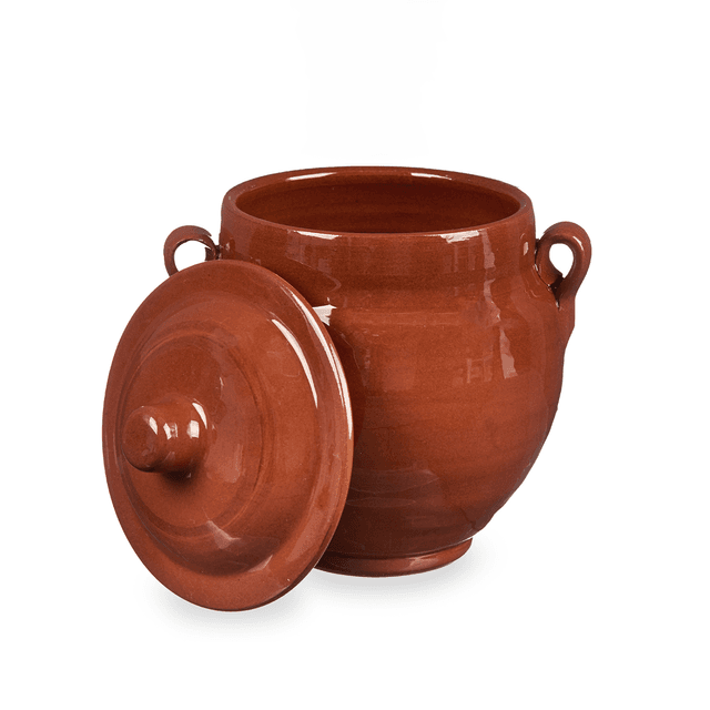 برطمان فخار سعة 800 مل لون بني لا ديسا La Dehesa Clay Big Jar with Handles - SW1hZ2U6MTg0ODM2Mw==