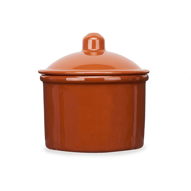 مطربان فخار سعة 800 مل لون بني لا ديسا La Dehesa Clay Big Round Jar