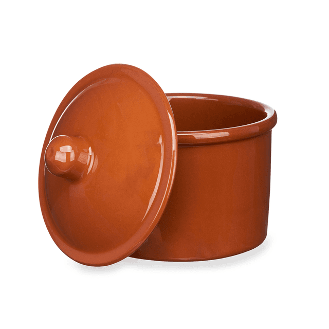 مطربان فخار سعة 800 مل لون بني لا ديسا La Dehesa Clay Big Round Jar