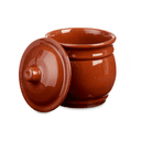 مطربان فخار سعة 230 مل لون بني لاديسا La Dehesa Clay Small Jar - SW1hZ2U6MTg0ODMxOA==