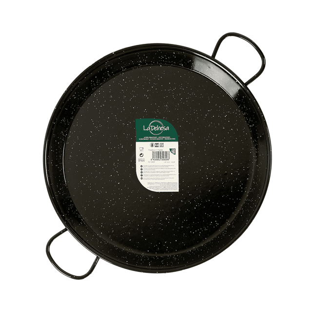 مقلاة قياس 50 سم لون أسود لا ديسا La Dehesa Enameled Steel Paella Pan - SW1hZ2U6MTg0ODM5MA==