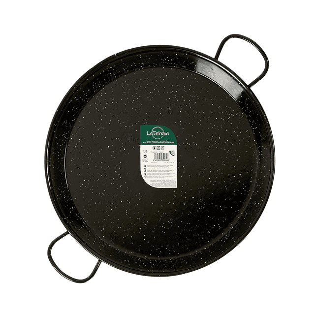 La Dehesa Enameled Steel Paella Pan 60 cm Black - SW1hZ2U6MTg0ODM5NQ==