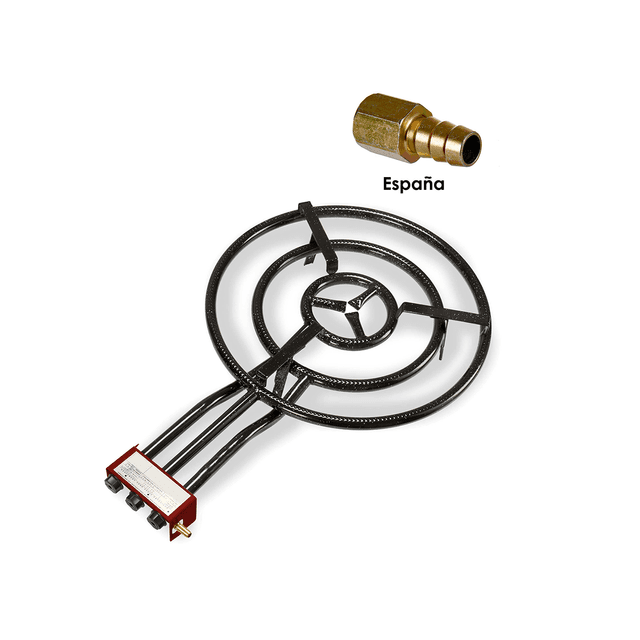 طباخ متنقل حديد قياس 60 سم بثلاث شعلات لا ديسا La Dehesa Iron Triple Burner 60 cm Cooker Black Iron - SW1hZ2U6MTg0ODQ0Ng==