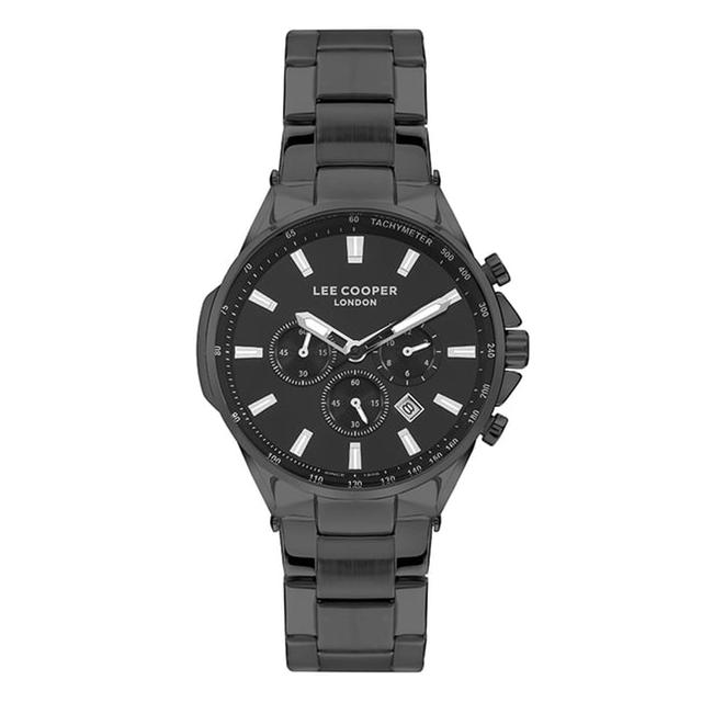 Lee Cooper Men's Multi Function Black Dial Watch €“ Lc07381.060 - SW1hZ2U6MTgzMzI1MQ==