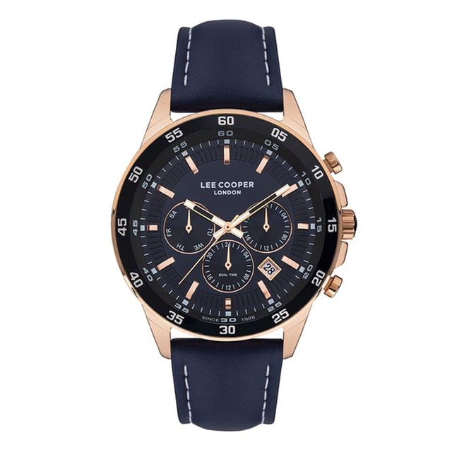 Lee Cooper Men's Multi Function Dark Blue Dial Watch €“ Lc07372.499 - SW1hZ2U6MTgyOTg0OQ==