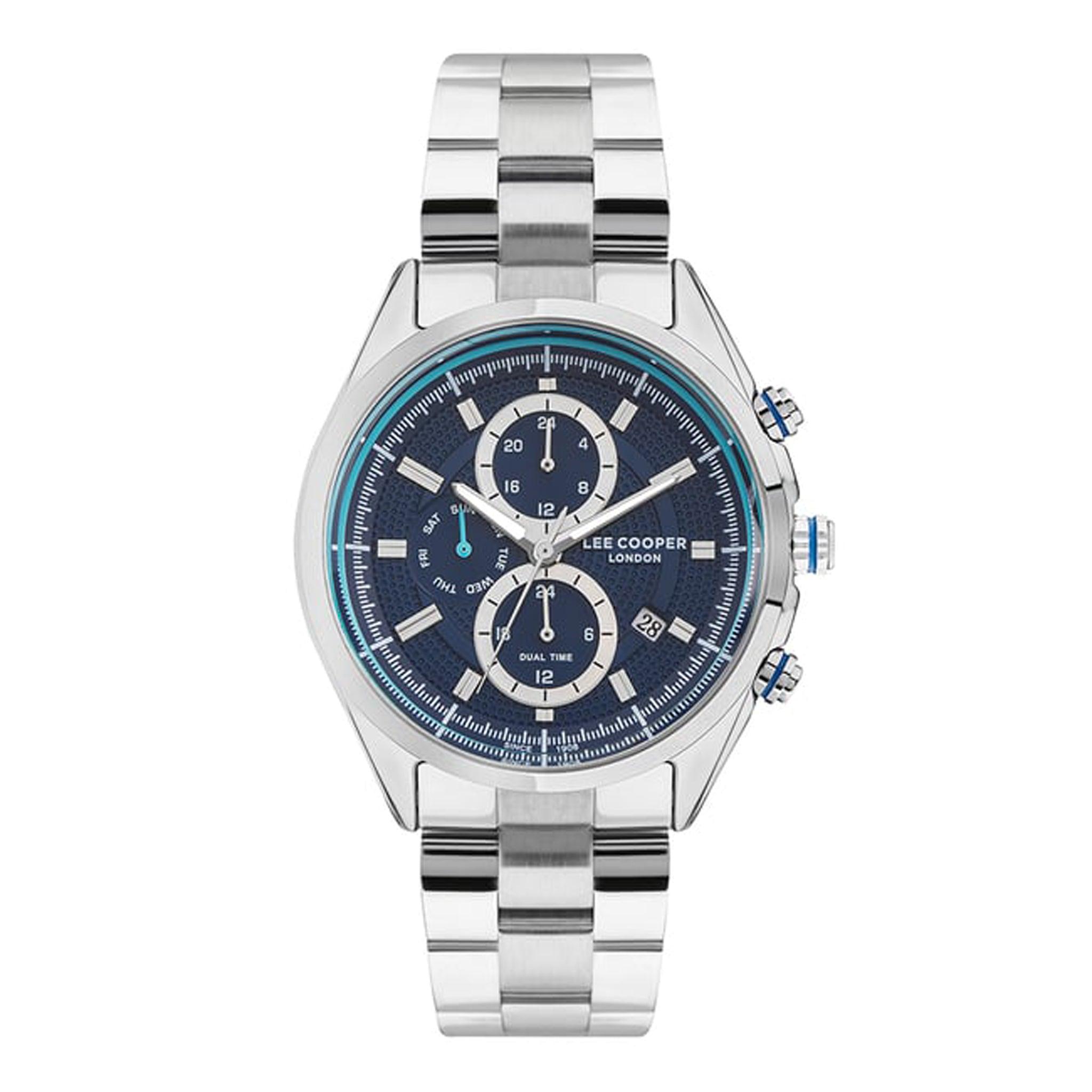 Lee Cooper Men's Multi Function Dark Blue Dial Watch €“ Lc07399.390