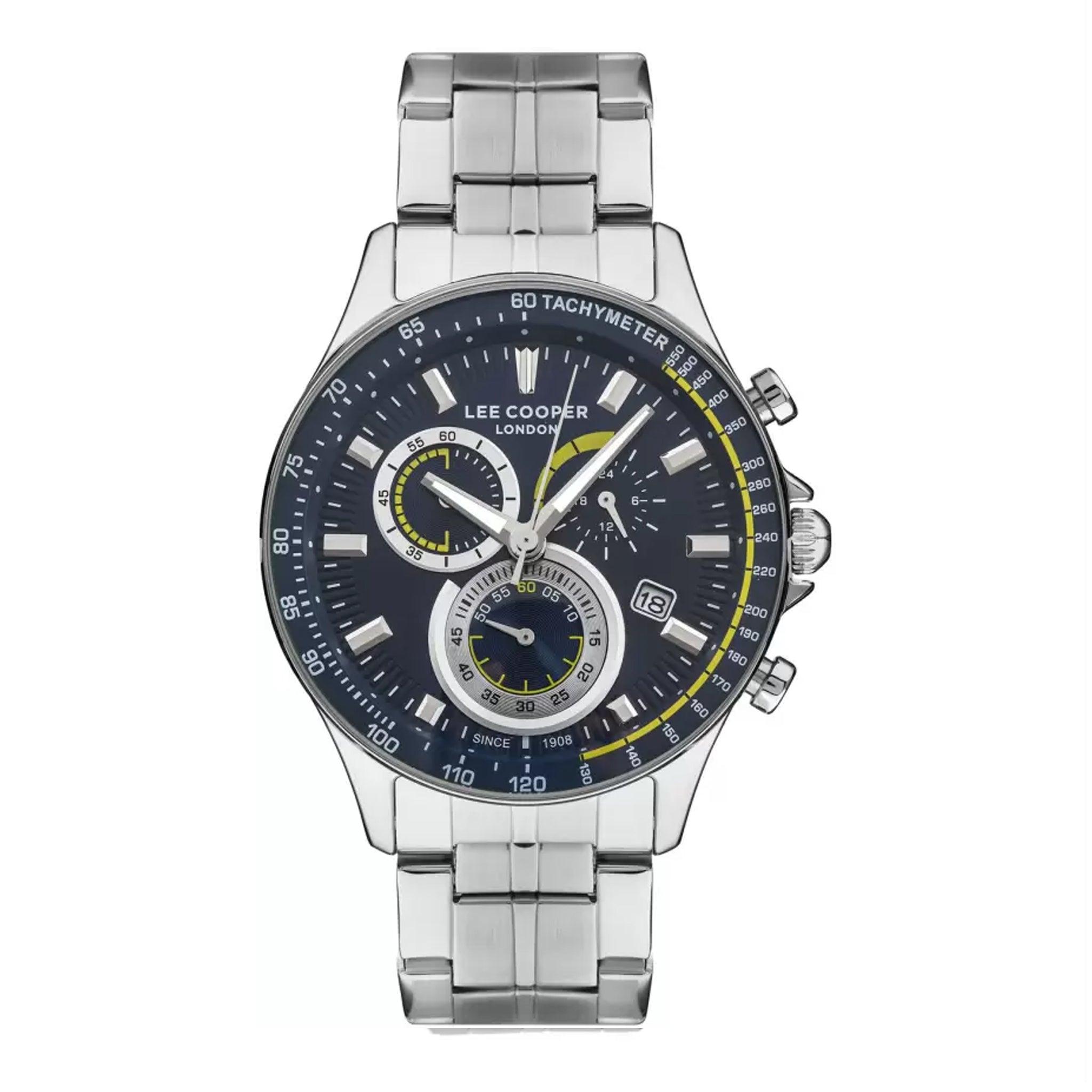 Lee Cooper Men's Multi Function Dark Blue Dial Watch €“ Lc07403.390