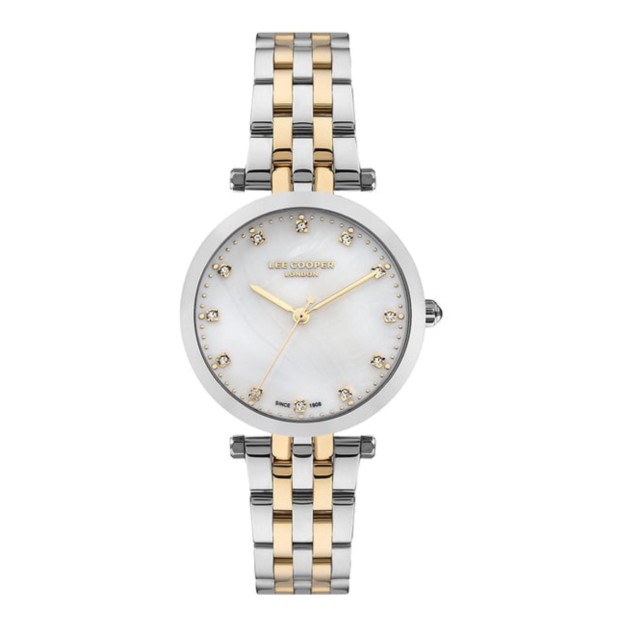 Lee Cooper Women's Analog White Mop Dial Watch €“ Lc07411.220