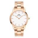 Men's Iconic Link Stainless Steel Analog Watch Dw00100343 - 40 Mm - Rose Gold - SW1hZ2U6MTgyMDg3Nw==