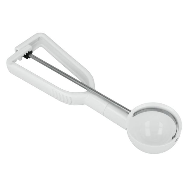 Metaltex Plastic Abs Ice-Cream Scoop Blister 6" Silver White Plastic - SW1hZ2U6MTg0ODY2MA==