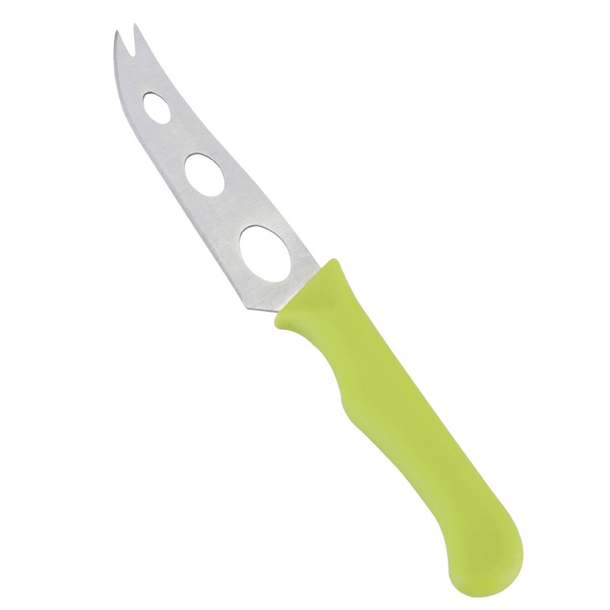 Metaltex Steel Cheese Knives Basic Green Pink Yellow Steel