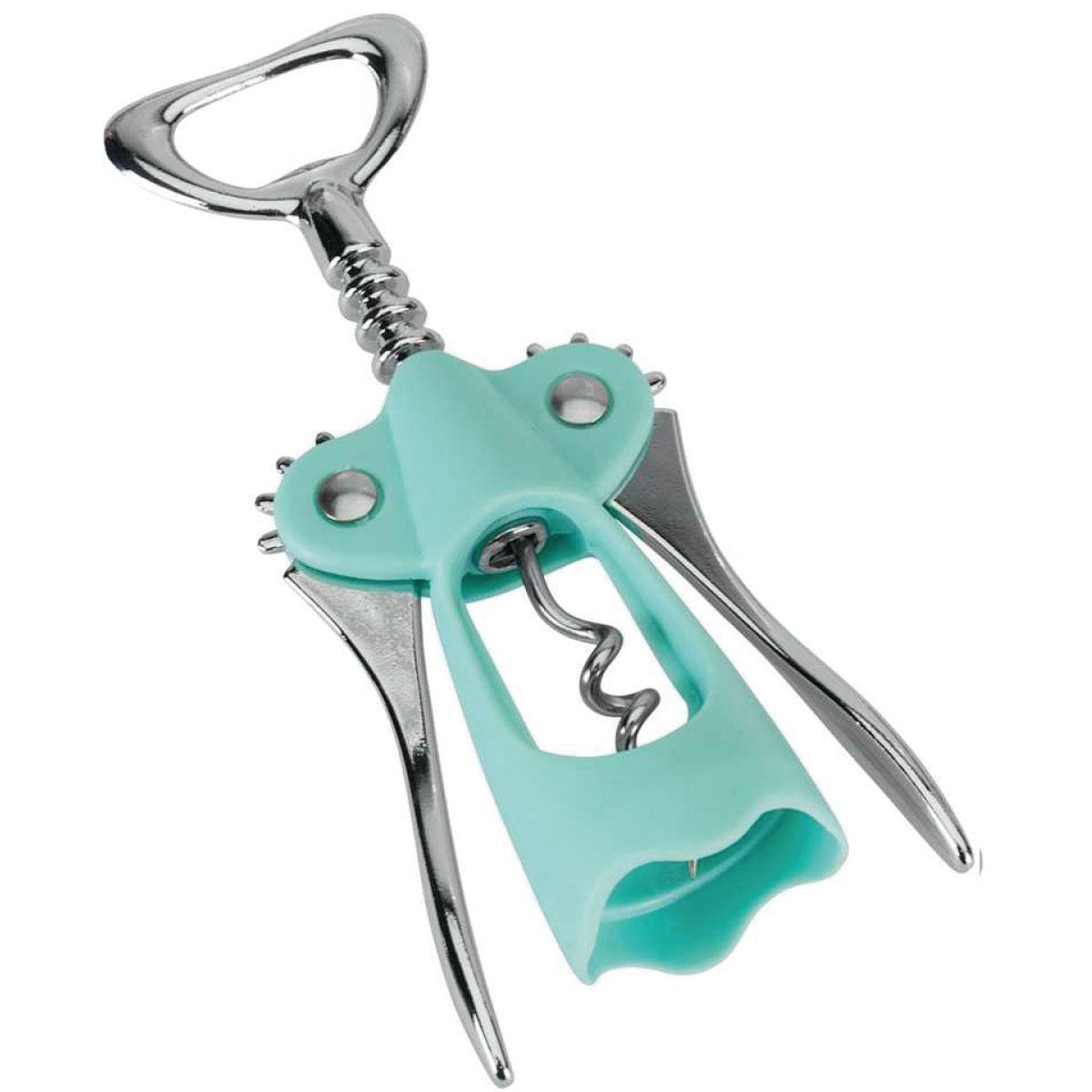 فتاحة زجاجات الفلين ستانلس ستيل 17 سم ميتالتكس Metaltex Steel Corkscrews Blue Dark Cherry Poppy Red Steel