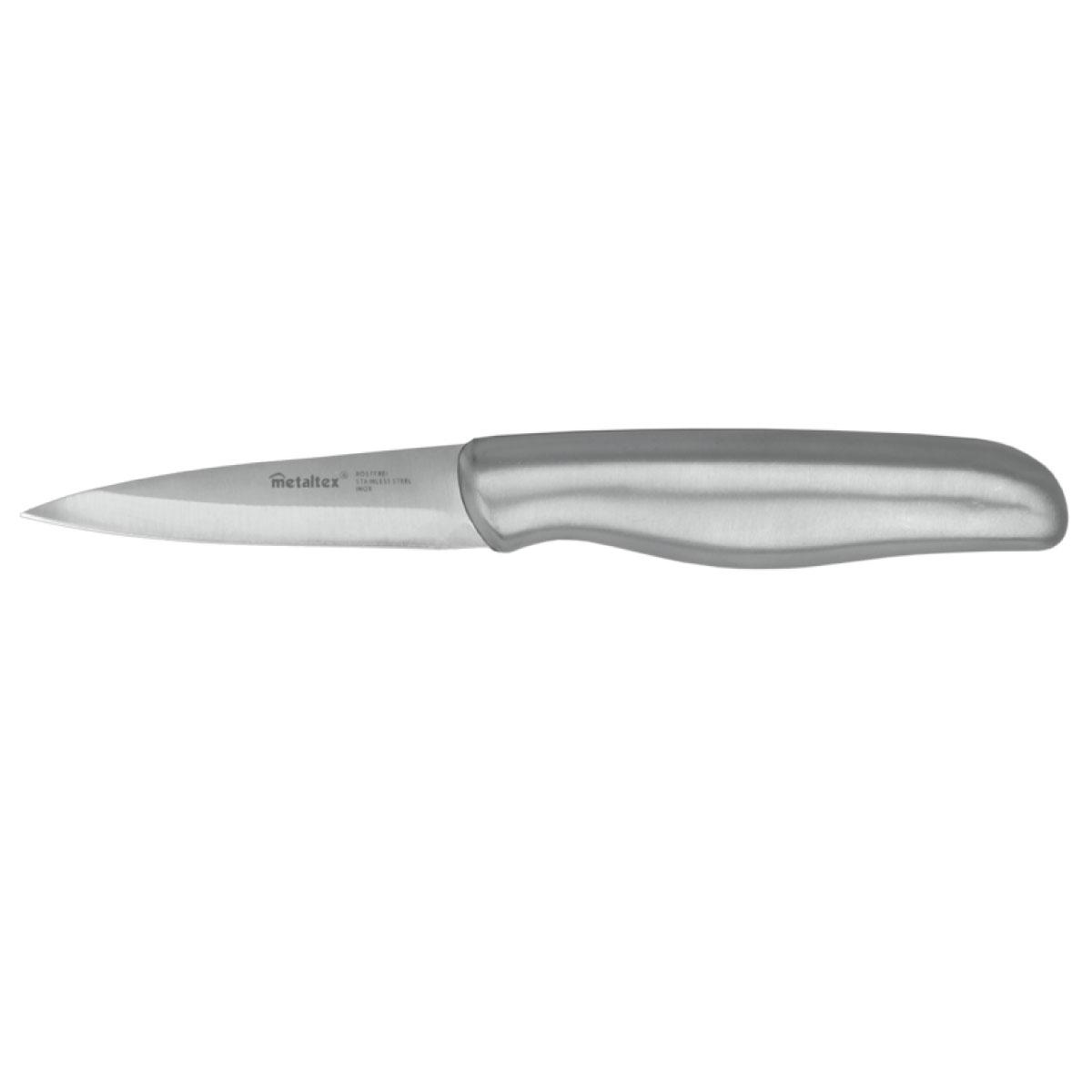 سكين مطبخ للتقشير ستانلس ستيل 6 بوصة ميتالتكس  Metaltex Steel Paring Knife Gourmet 6" Silver Steel
