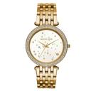 ساعة مايكل كورس كوارتز أنالوج بحزام من الستانلس ستيل للنساء Michael Kors Analog Display Stainless Steel Strap Quartz Womens Watch Mk3727 - SW1hZ2U6MTgxOTA2Nw==