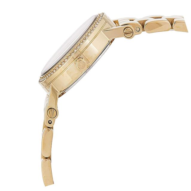 ساعة مايكل كورس كوارتز أنالوج بحزام من الستانلس ستيل للنساء Michael Kors Mk3682 Analog Display Stainless Steel Strap Quartz Womens Watch - SW1hZ2U6MTgxOTA3OA==