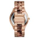 Michael Kors Mk4301 Slim Runway Rose Gold & Tortoiseshell Watch For Women - SW1hZ2U6MTgyMjA0Nw==