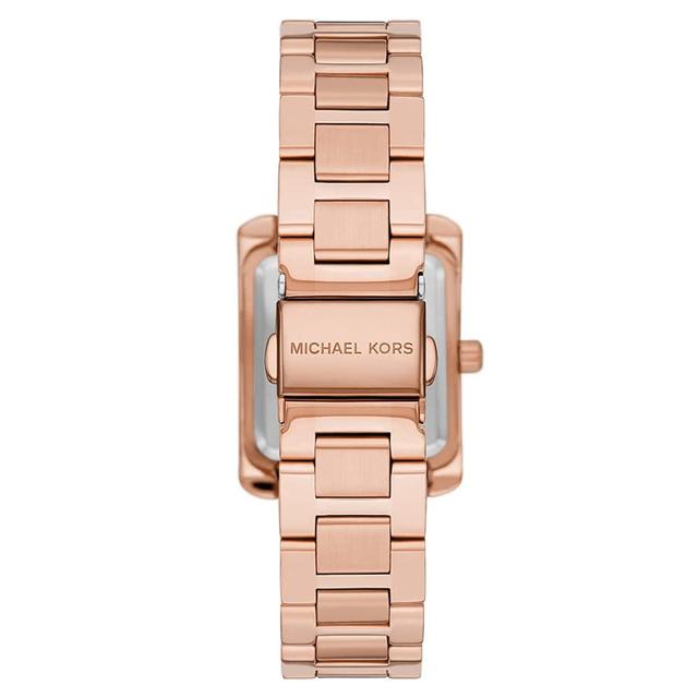 ساعة مايكل كورس صغيرة بثلاث عقارب وحزام من الستانلس ستيل للسيدات Michael Kors Mk4641 Emery Three Hand Stainless Steel Bracelet Mini Watch For Ladies - SW1hZ2U6MTgxNjQxOA==