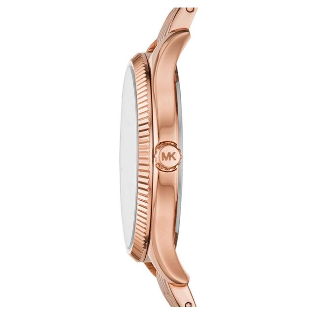 Michael Kors Mk6641 Quartz Rose Gold Stainless Steel White Dial Ladies Lexington Watch Specifications - SW1hZ2U6MTgxNTA2Mg==