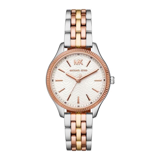 Michael Kors Women's Analog Quartz Watch With Stainless Steel Strap Mk6642 - SW1hZ2U6MTgyMTMyNA==