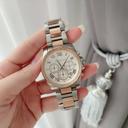 Michael Kors Women's Brecken Chronograph Stainless Steel Watch Mk6368 - SW1hZ2U6MTgyNTIwNg==