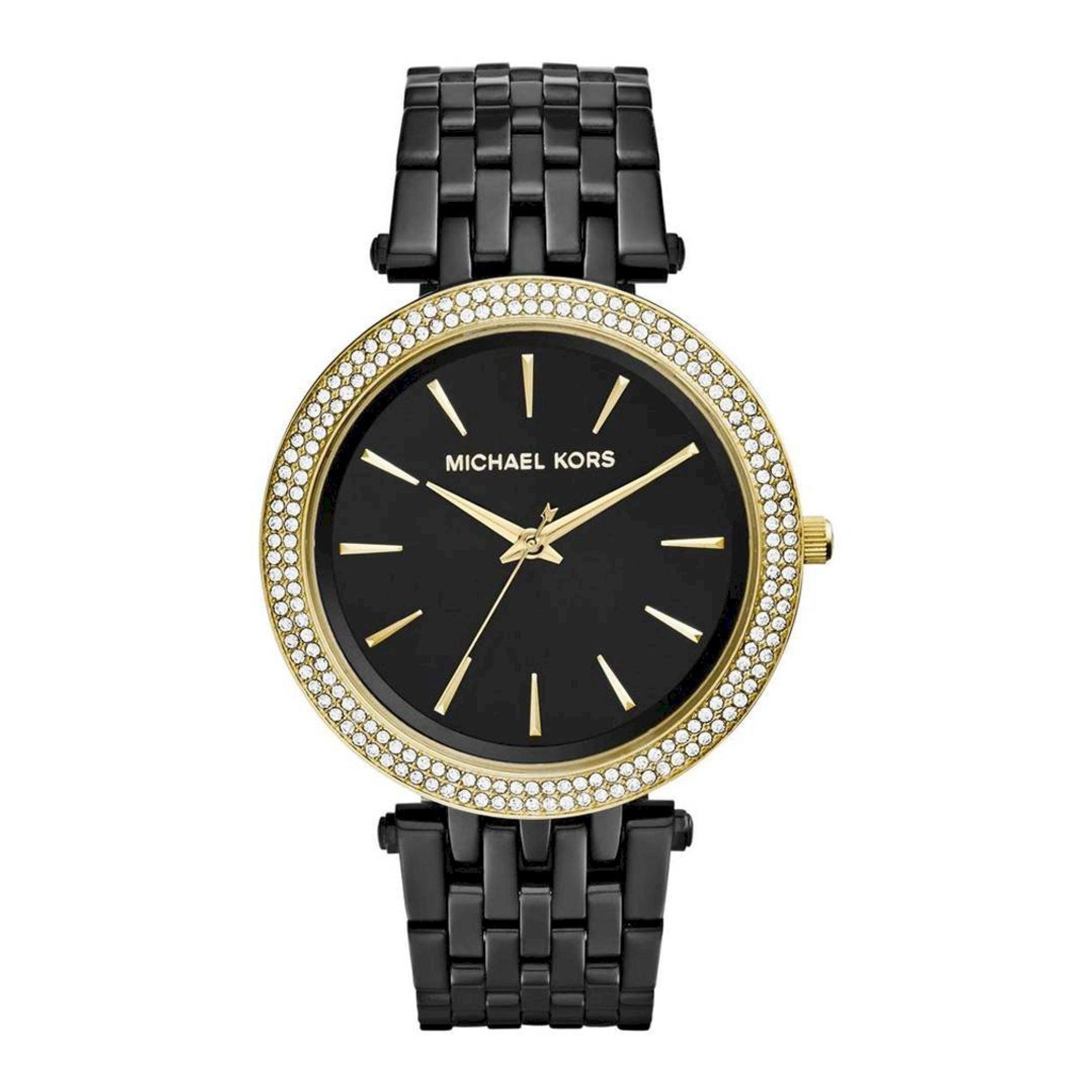 ساعة مايكل كورس دارسي انالوج بحزام ستانلس ستيل Michael Kors Women's Darci Analog Stainless Steel Band Watch Mk3322