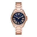 Michael Kors Women's Kacie Three-Hand Rose Gold-Tone Stainless Steel Watch Mk6930 - SW1hZ2U6MTgxNzgzOA==